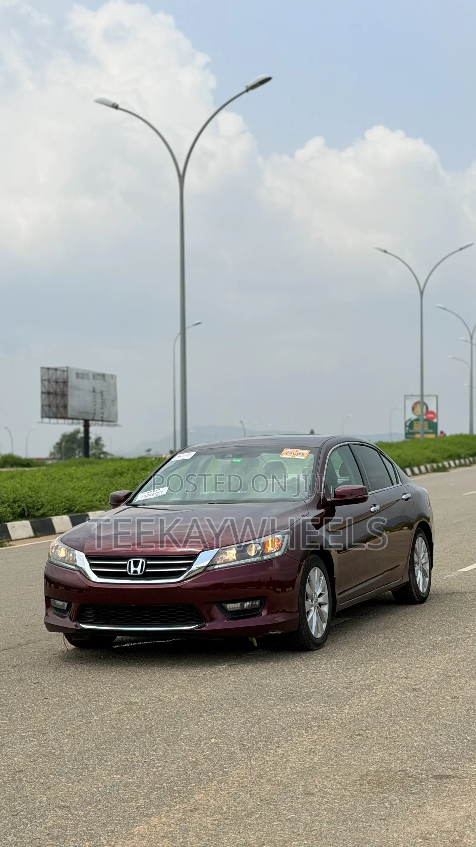 Honda Accord EX-L 4dr Sedan (2.4L 4cyl CVT) 2014 Red