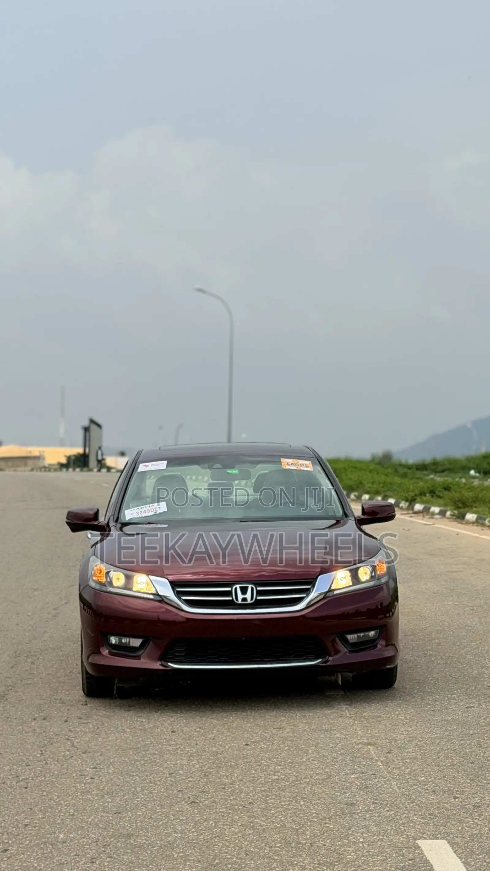 Honda Accord EX-L 4dr Sedan (2.4L 4cyl CVT) 2014 Red
