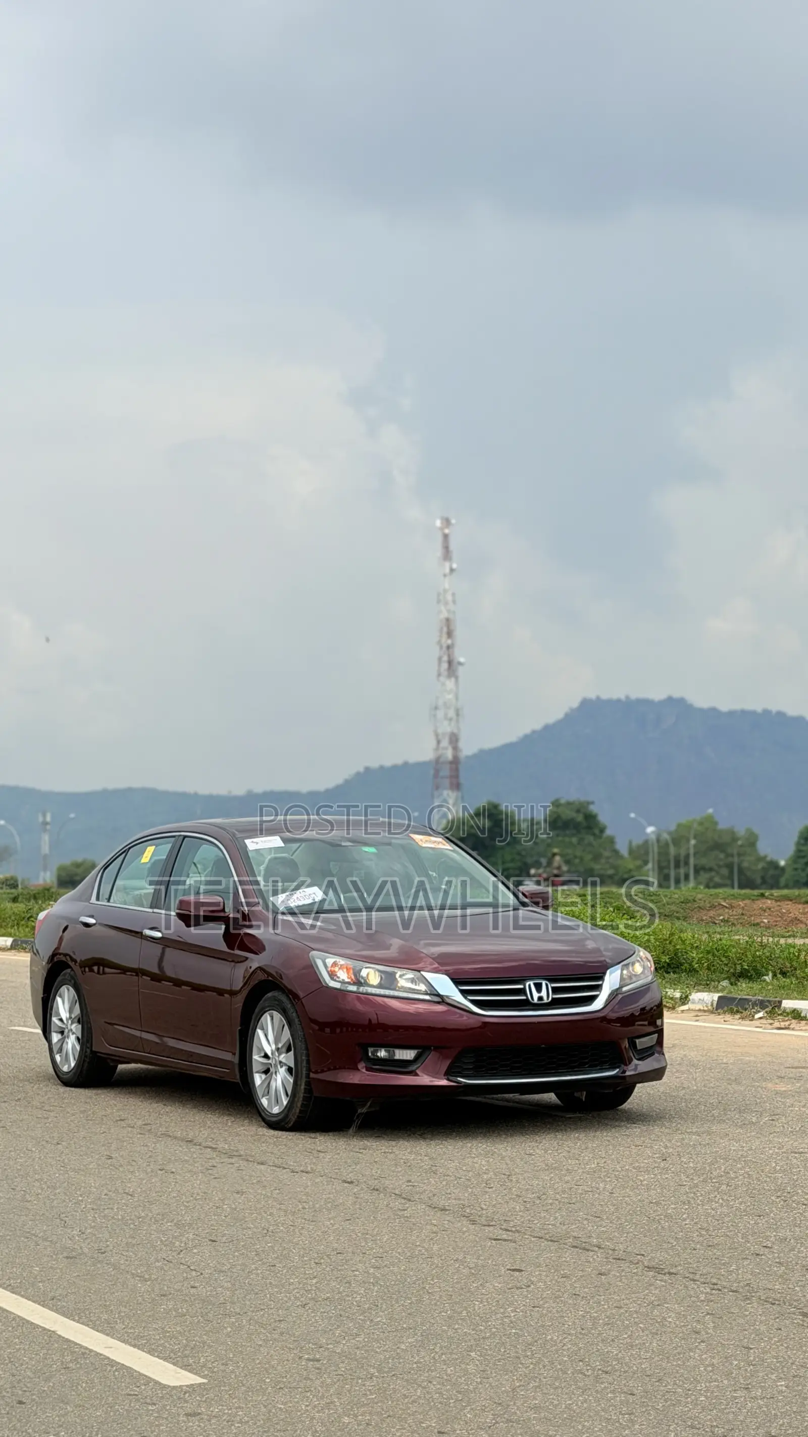 Honda Accord EX-L 4dr Sedan (2.4L 4cyl CVT) 2014 Red