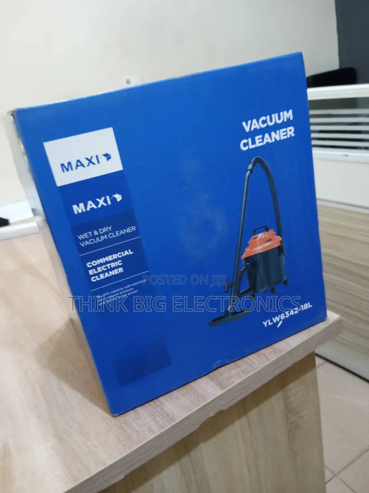 Tackle Tough Messes Using the High-Power Maxi Vacuum