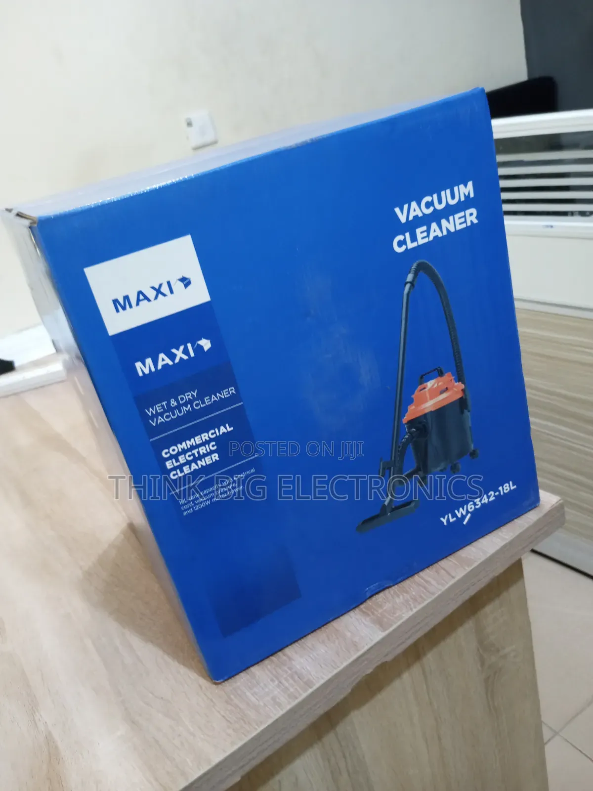 Tackle Tough Messes Using the High-Power Maxi Vacuum