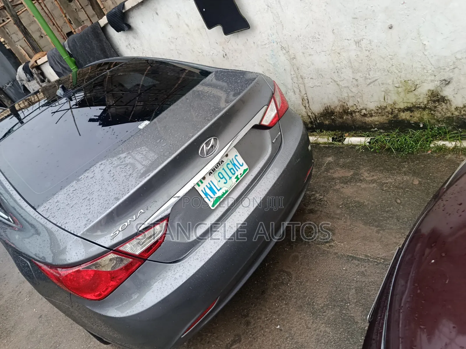 Hyundai Sonata Limited 2.0T Sedan (2.0L 4cyl 6A) 2013 Gray