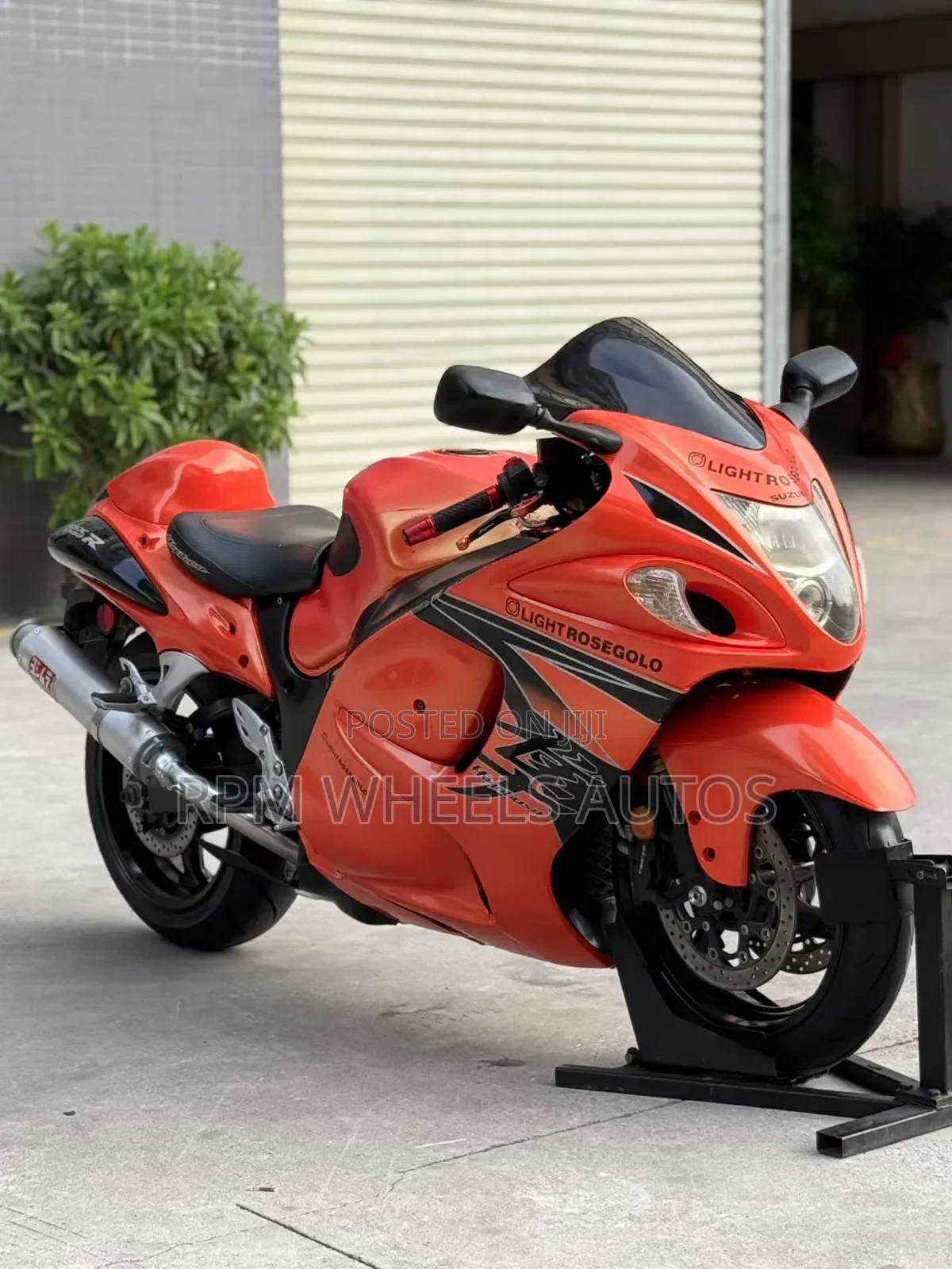 Suzuki Hayabusa 2012 Orange
