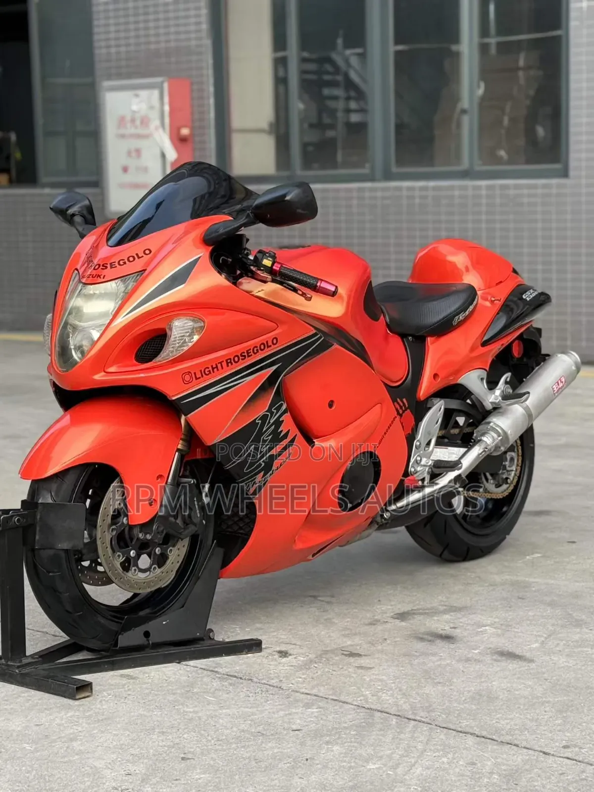 Suzuki Hayabusa 2012 Orange