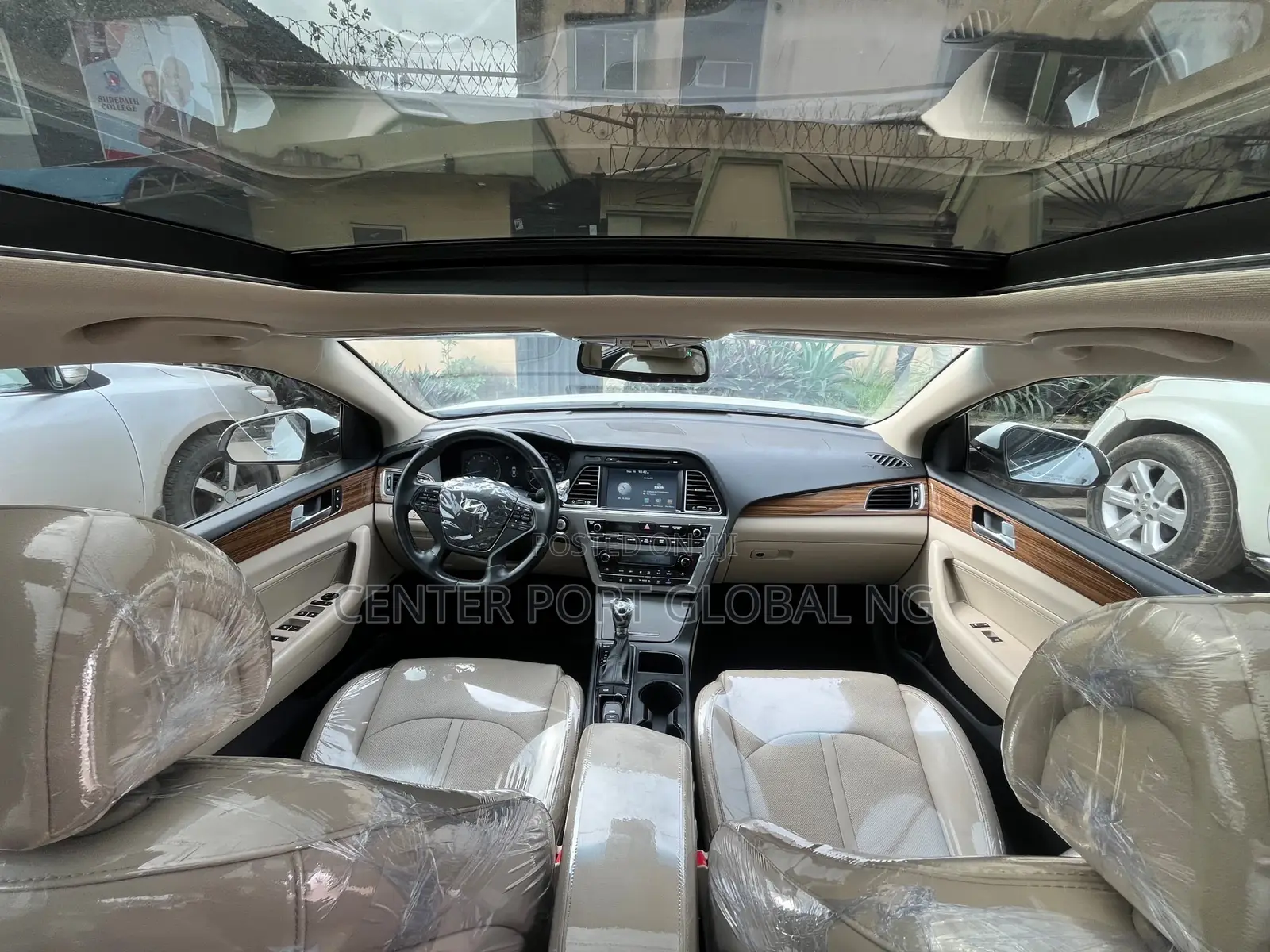 Hyundai Sonata Limited 2.0T 4dr Sedan (2.0L 4cyl Turbo 6A) 2015 White