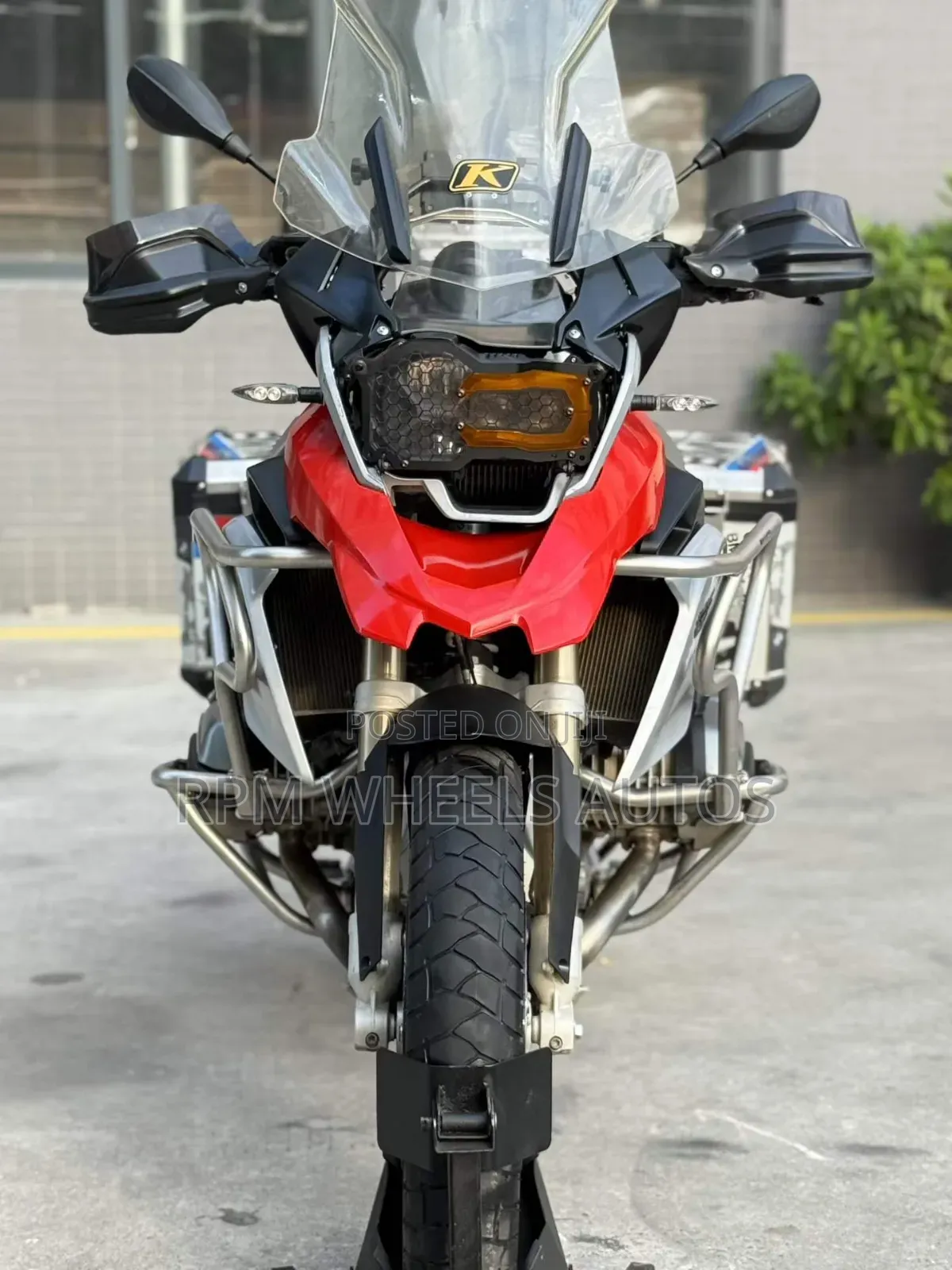 BMW R1200 GS Adventure 2014 Red