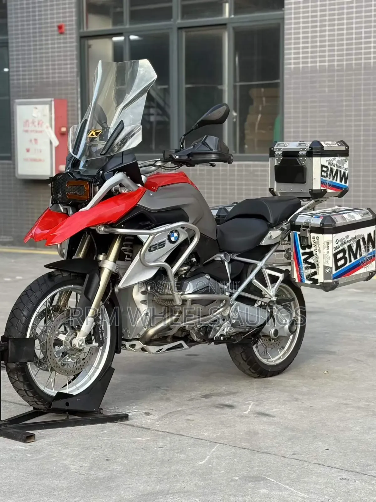 BMW R1200 GS Adventure 2014 Red