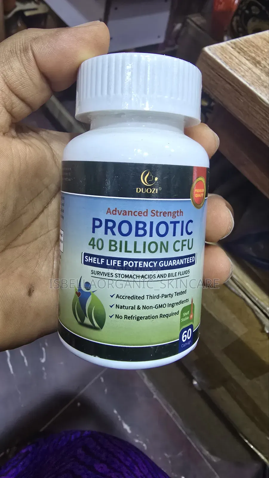 Advanced Strength Probiotic 40 Billion Cfu