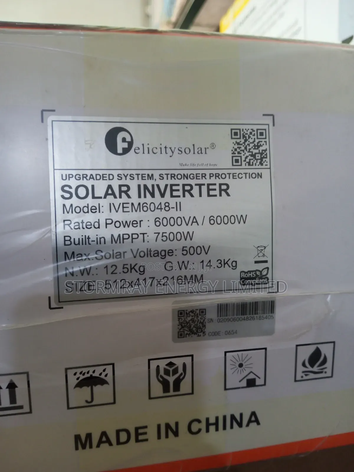 6kva Felicity Hybrid Inverter
