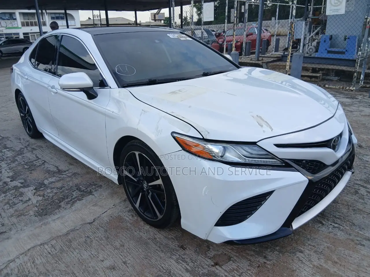 Toyota Camry XSE (2.5L 4cyl 8A) 2019 White