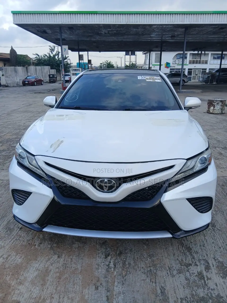 Toyota Camry XSE (2.5L 4cyl 8A) 2019 White