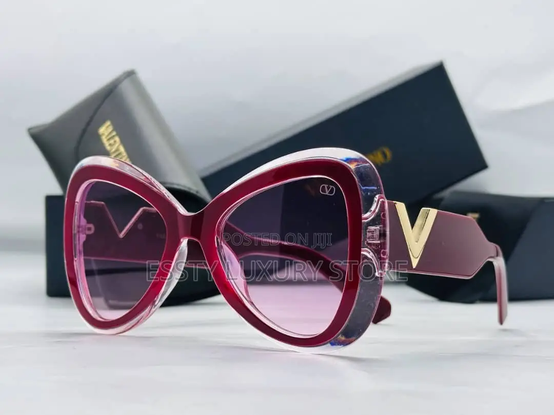 High Quality Luxury Valentino Female Glasses