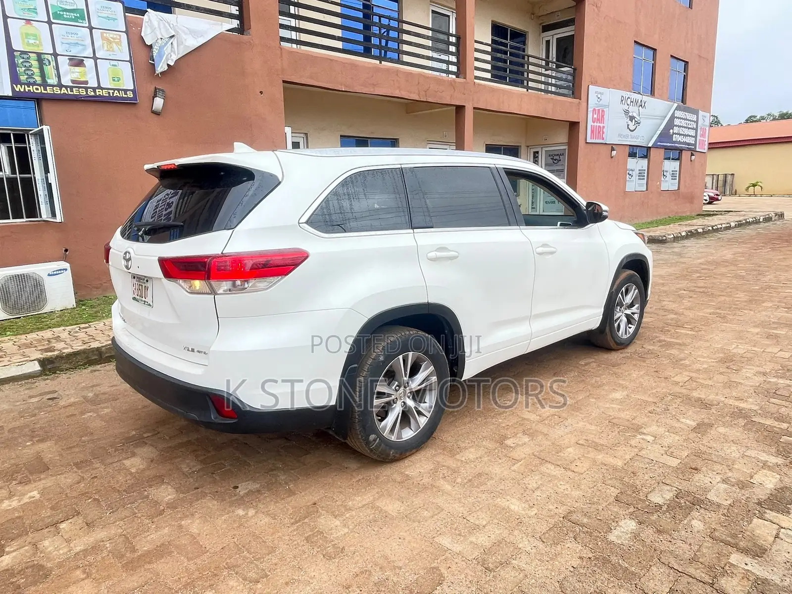 Toyota Highlander Limited Platinum V6 4x2 (3.5L 6cyl 6A) 2016 White