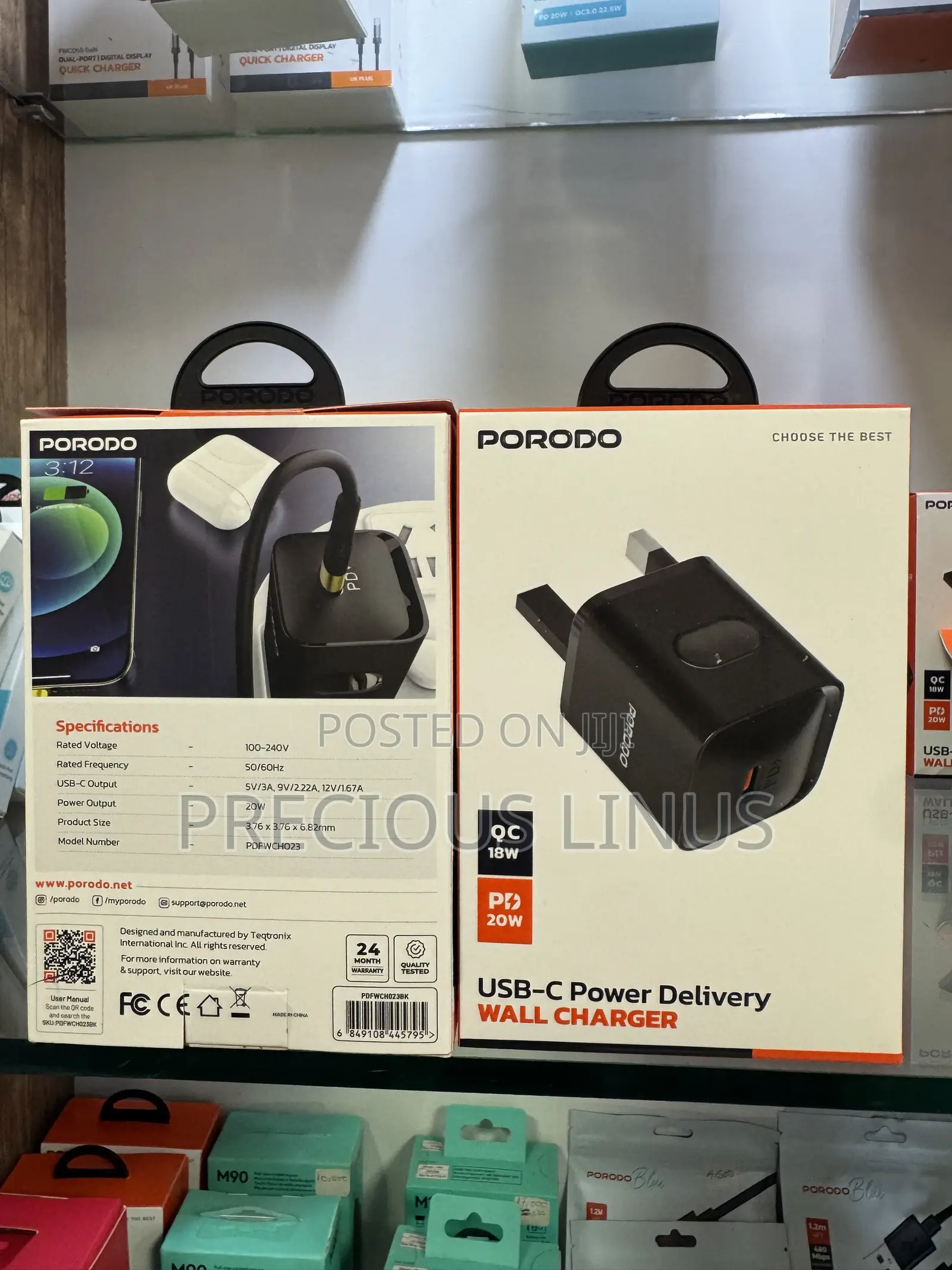 Porodo Wallcharger Head Only