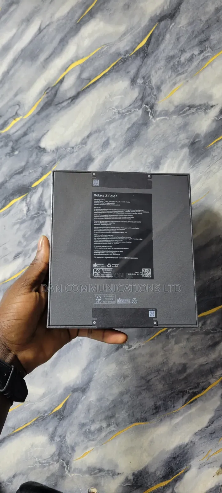 New Samsung Galaxy Z Fold7 256 GB Silver