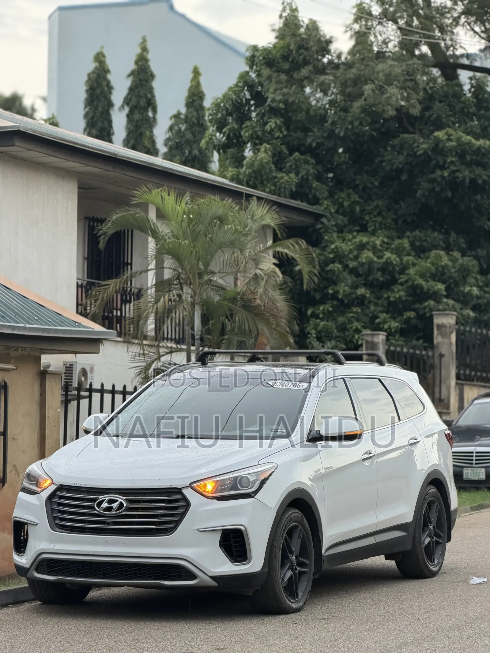 Hyundai Santa Fe 2018 White