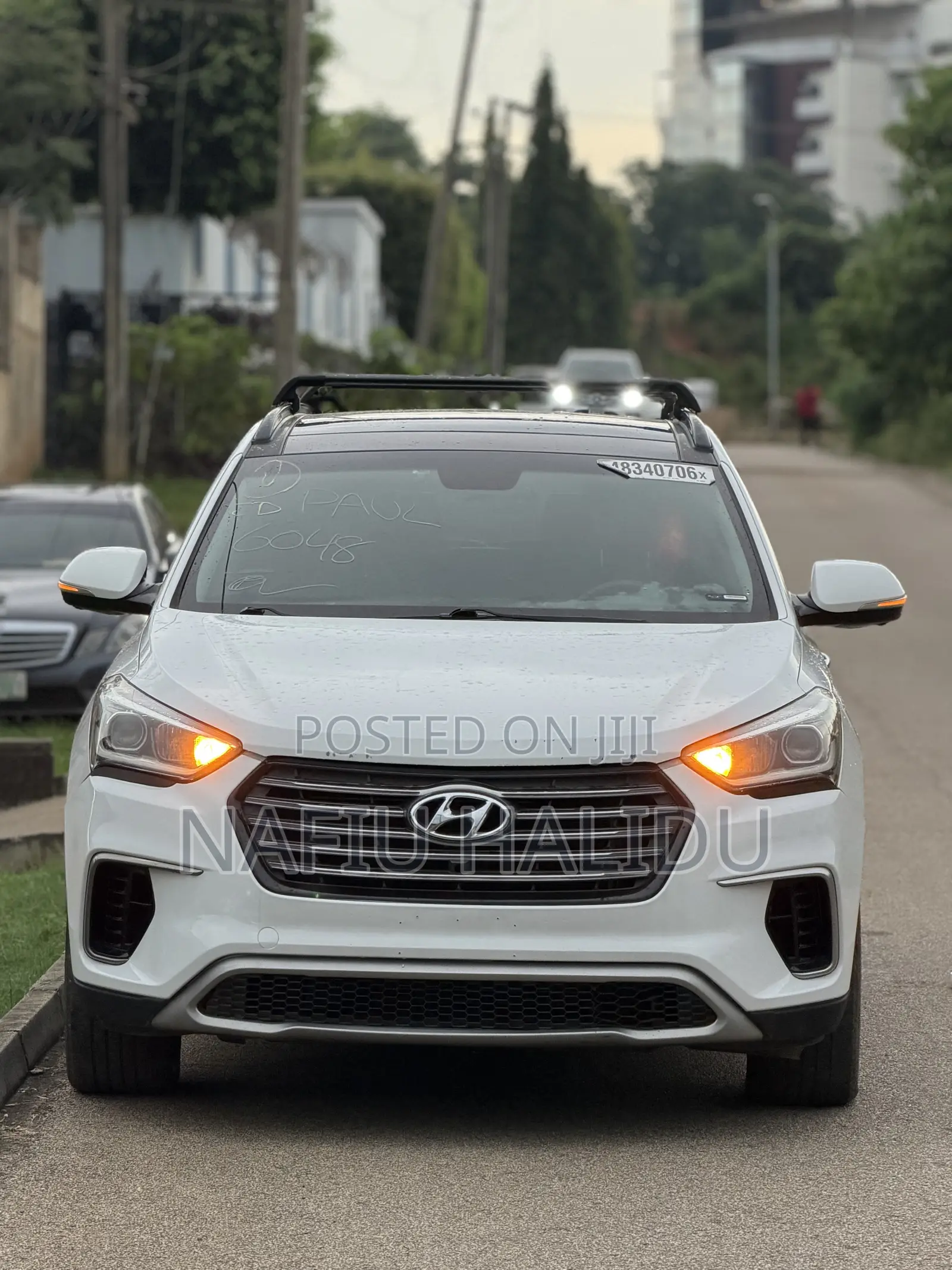 Hyundai Santa Fe 2018 White