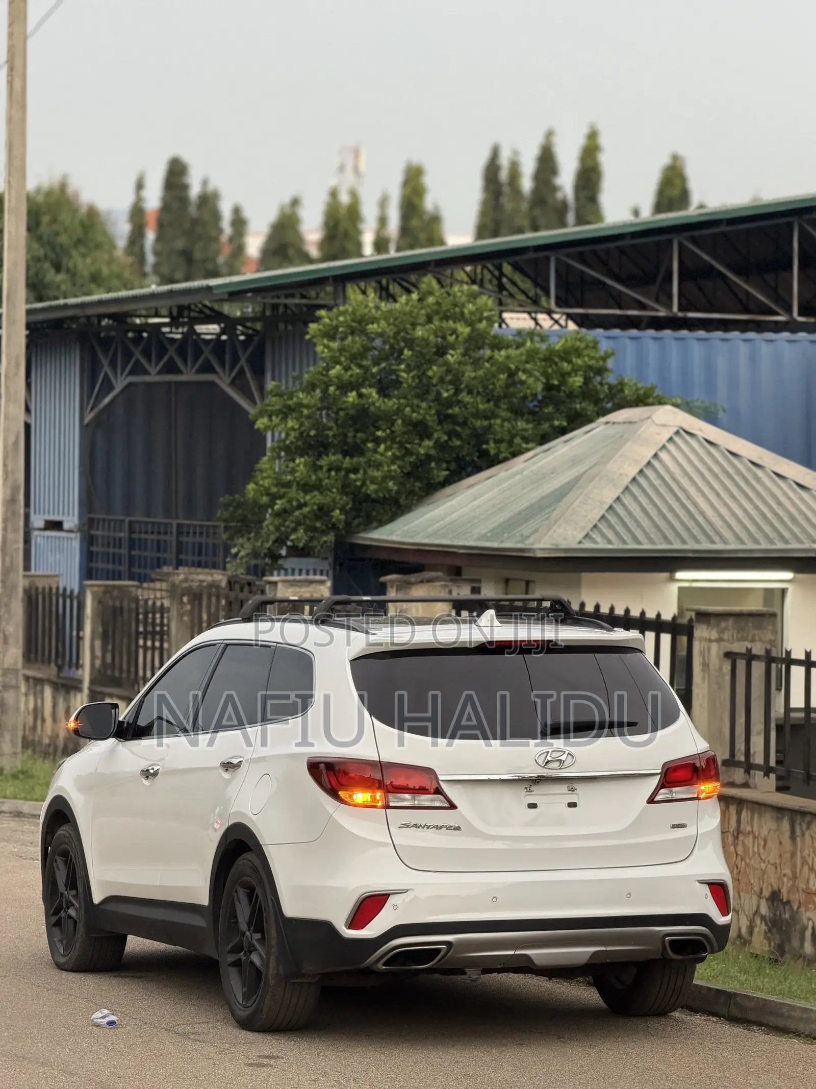 Hyundai Santa Fe 2018 White