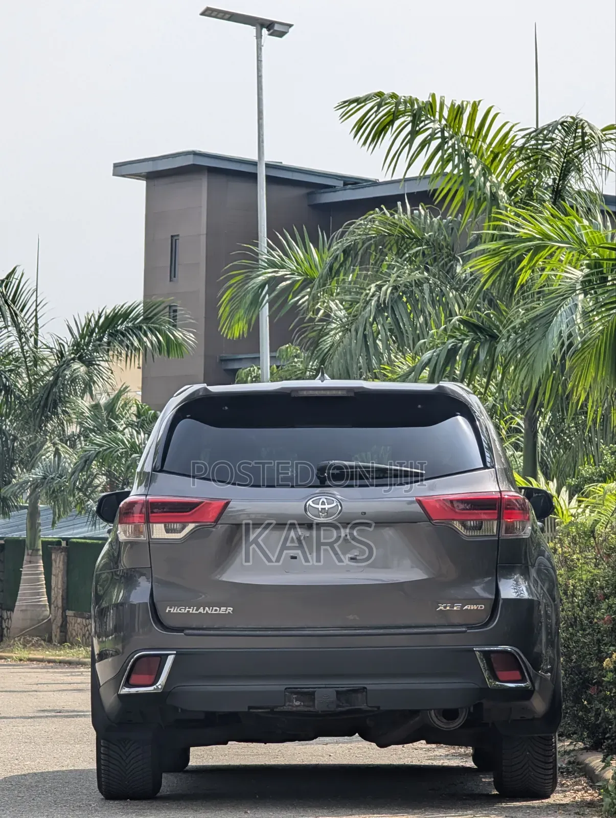 Toyota Highlander 2017 Gray