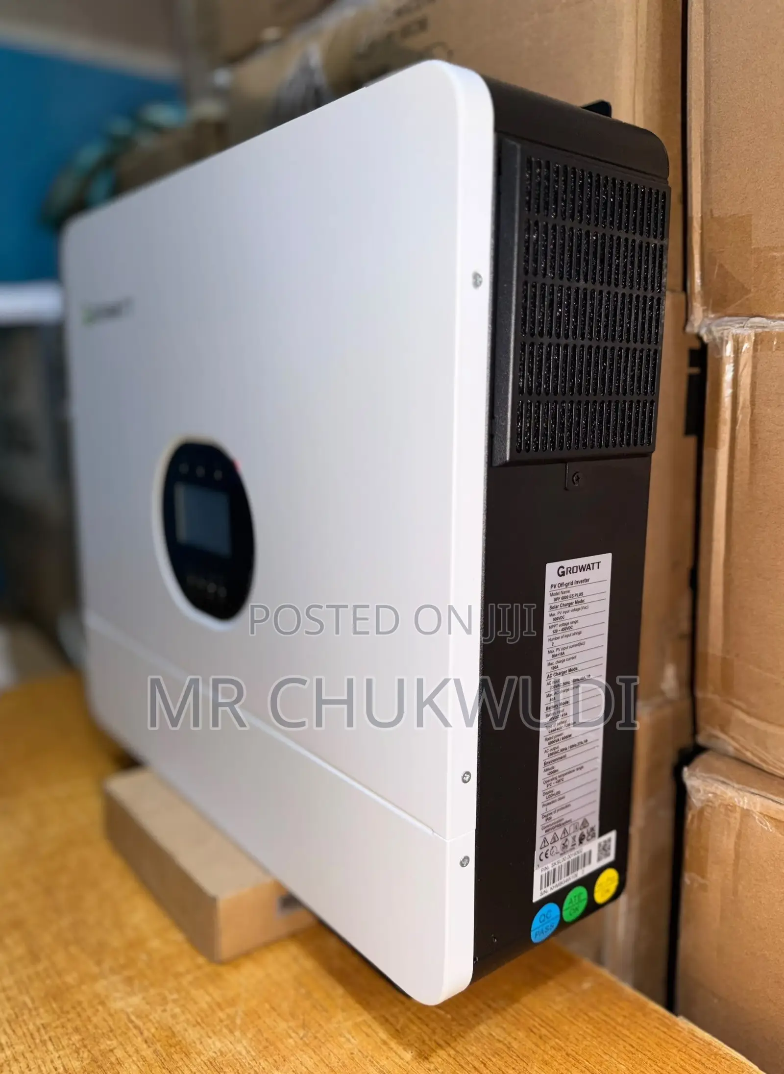 6kva 48v Es Plus Growatt Hybrid Solar Inverters Is Available