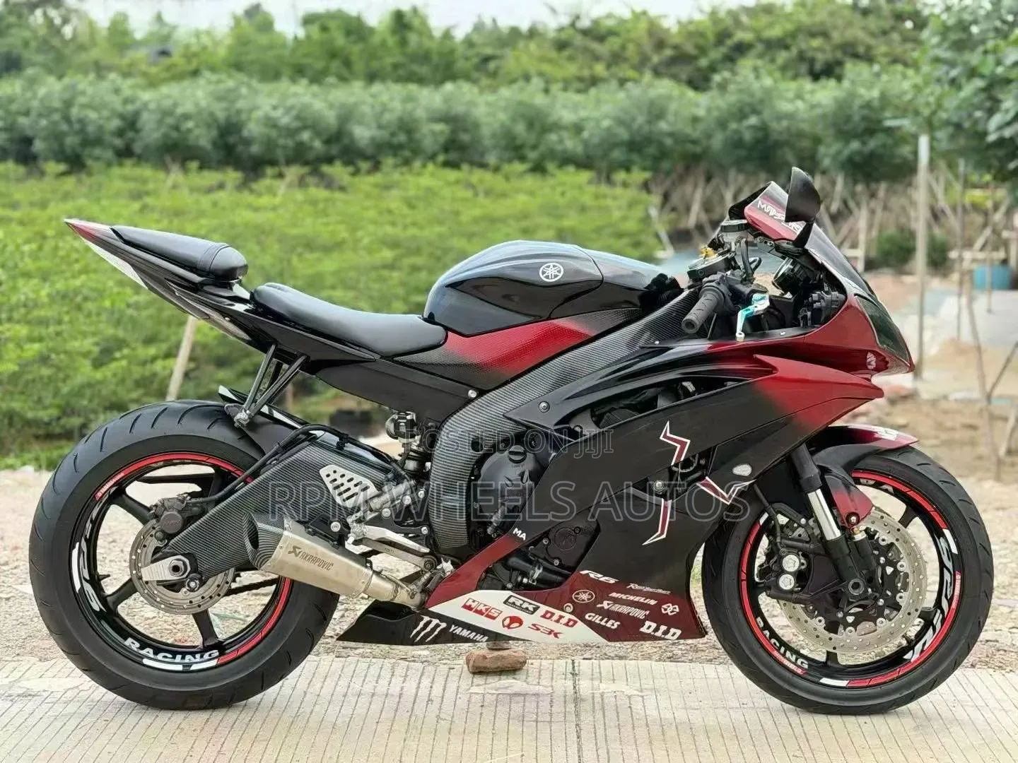 Yamaha R6 2012 Black