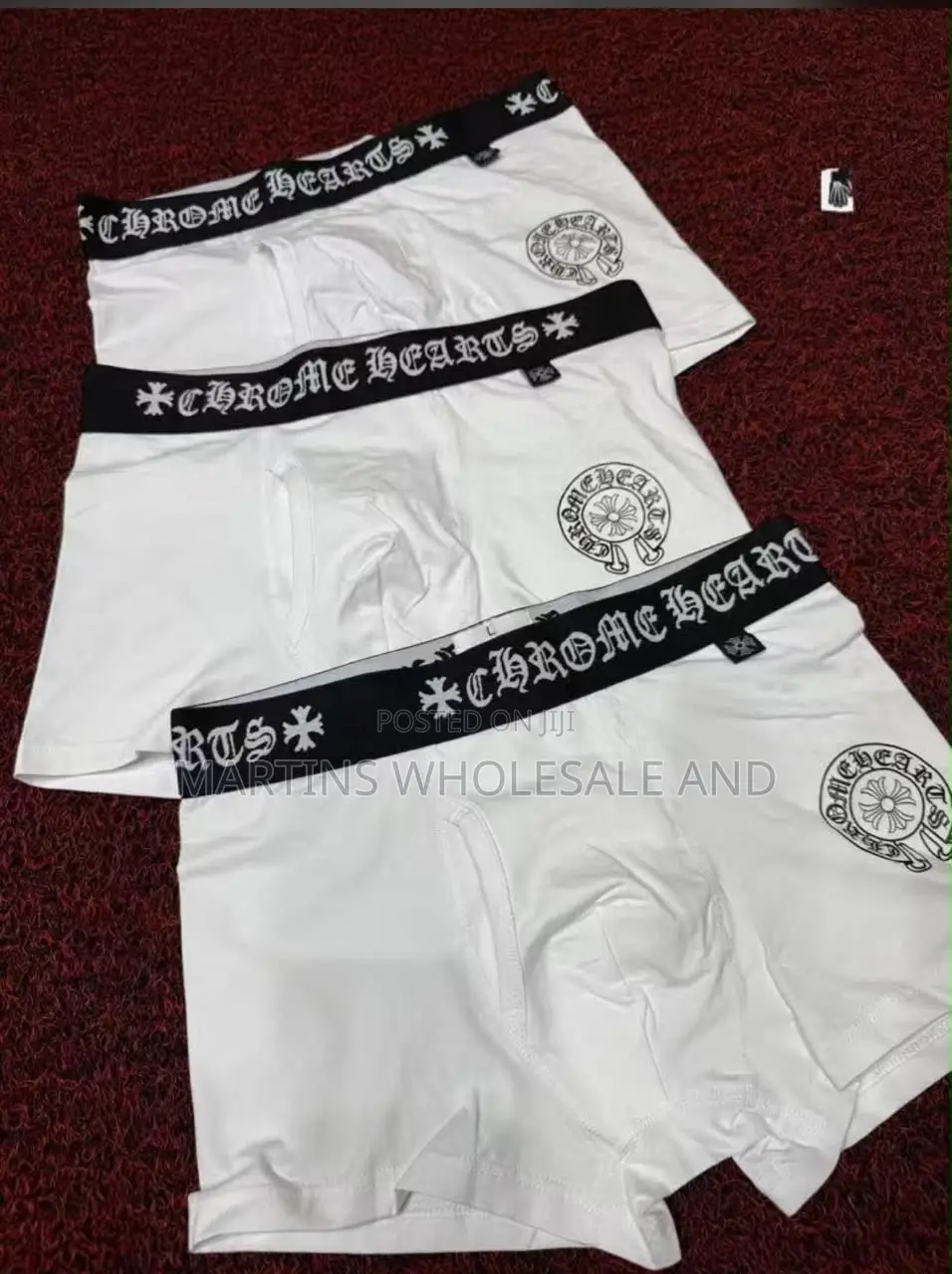 Of XCV 3-in-1 Plaid Cotton Boxer Shorts for Men