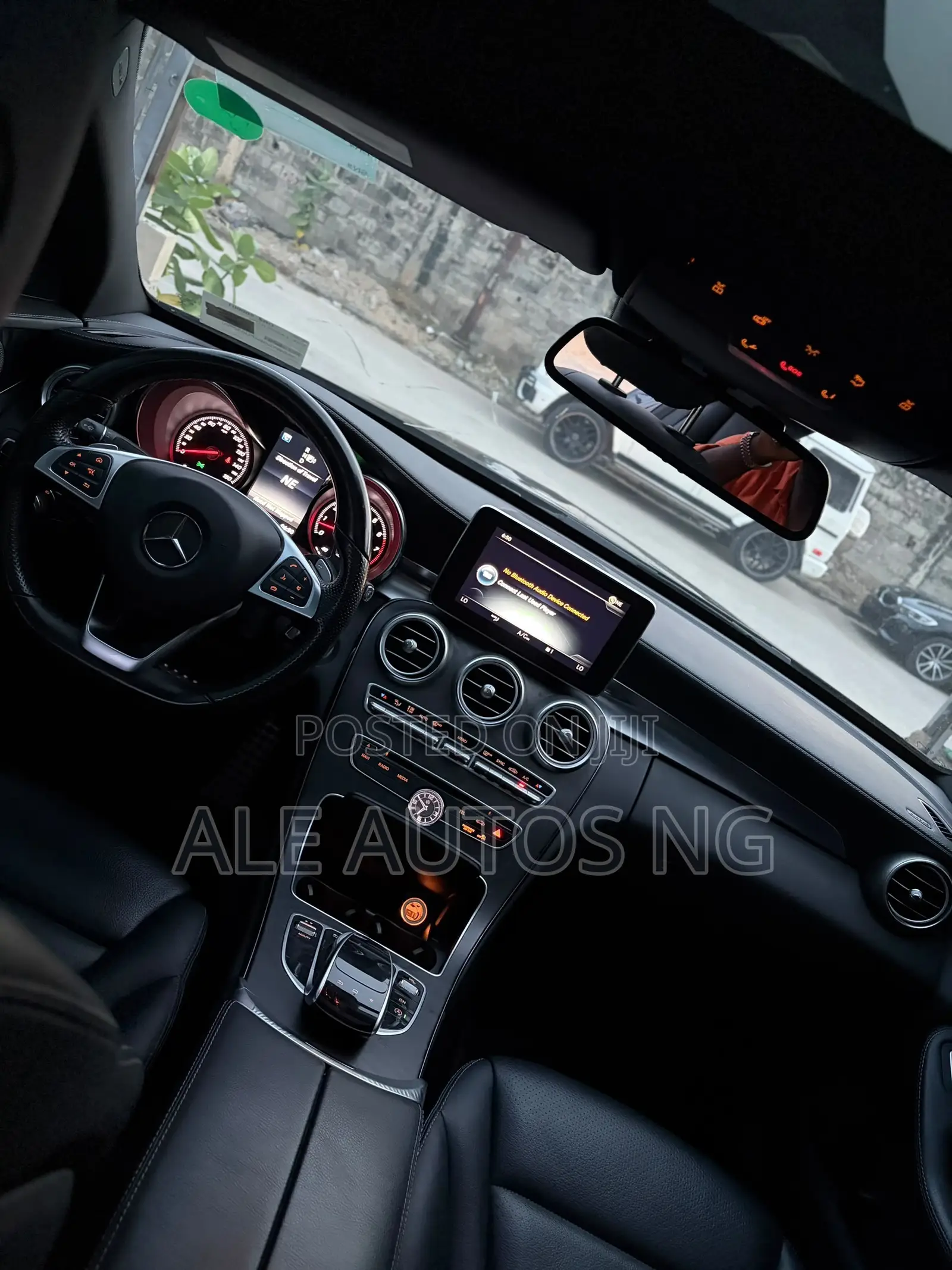 Mercedes-Benz C400 4Matic AWD Sedan (3.0L V6 7A) 2015 Black