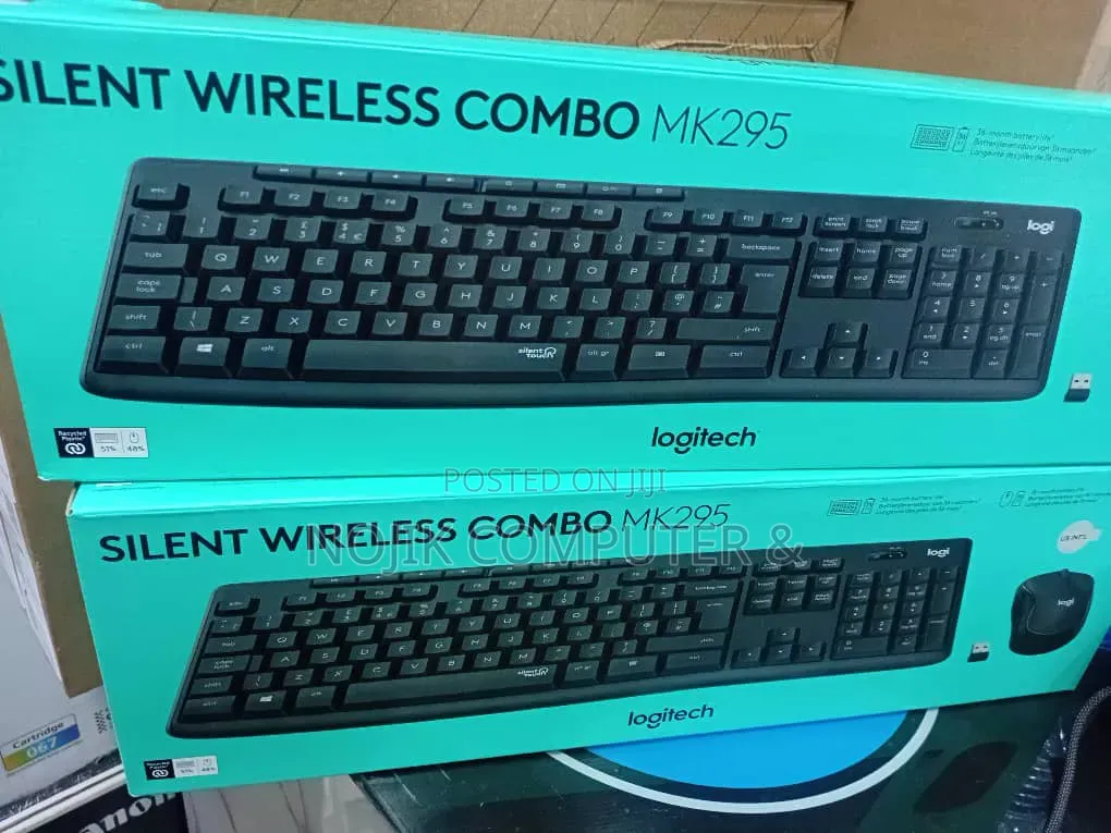 Logitech MK295 Silent Wireless Combo -- GRAPHITE
