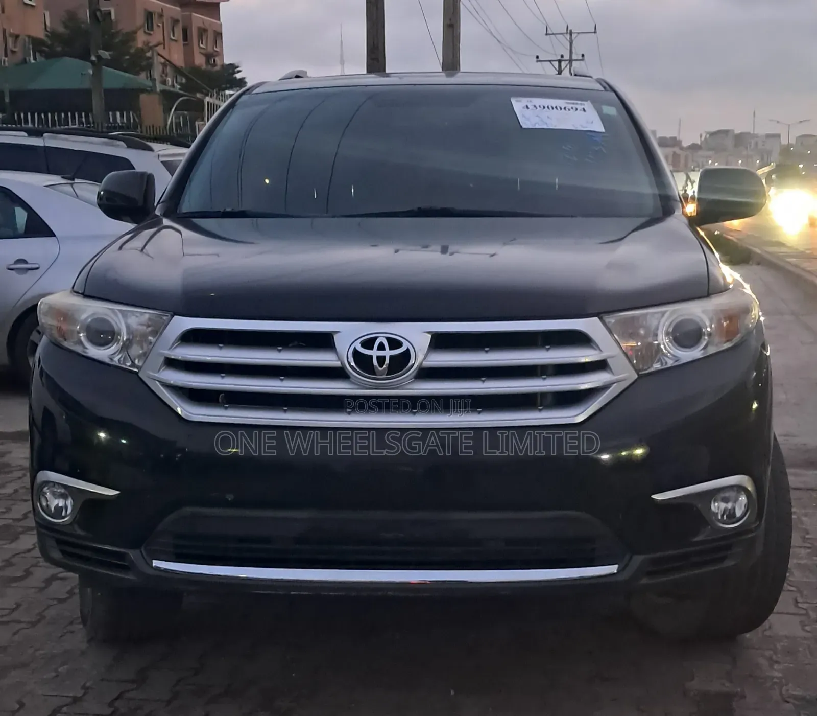 Toyota Highlander Limited 2012 Black