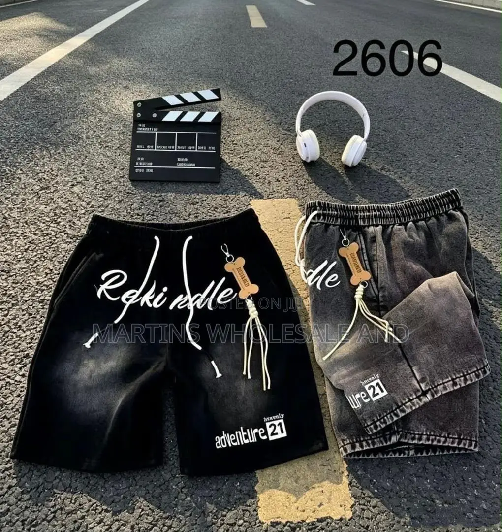 Displays the Full "Bomb Jam" Brand Name Embroidered Across the Crotch