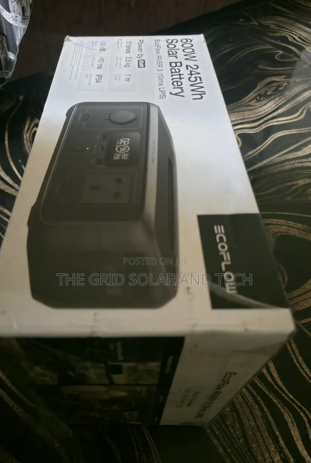 Ecoflow River 3 – 300w | 600w Surge | 245wh Portable Power Station