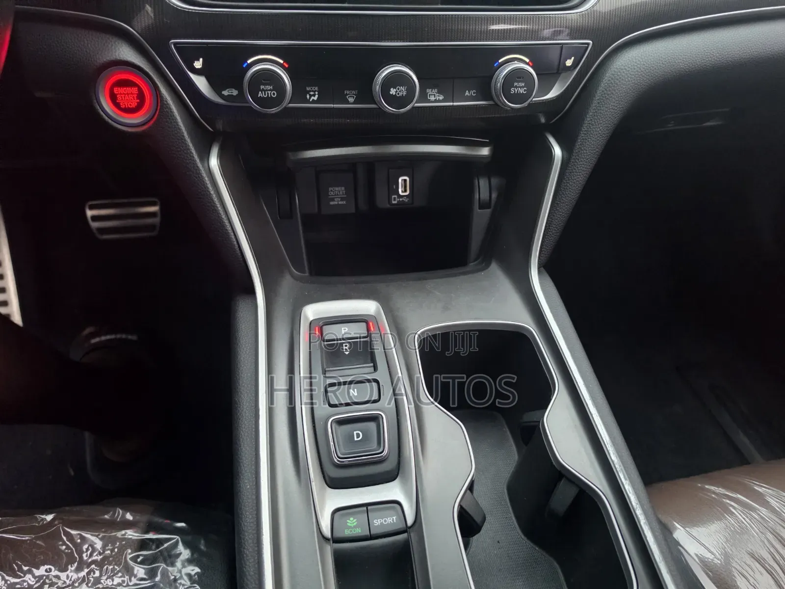 Honda Accord Sport (2.0L 4cyl Turbo 10A) 2019 Gray