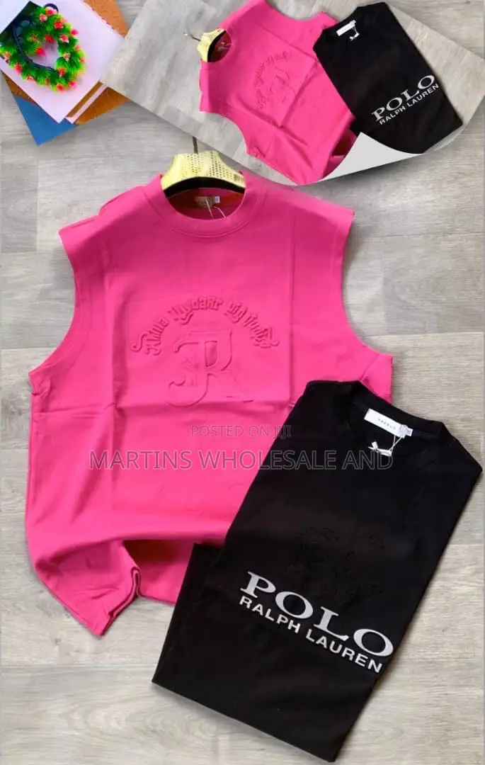 Brown Sleeveless Top Featuring an Embossed Valentino Logo on the Front