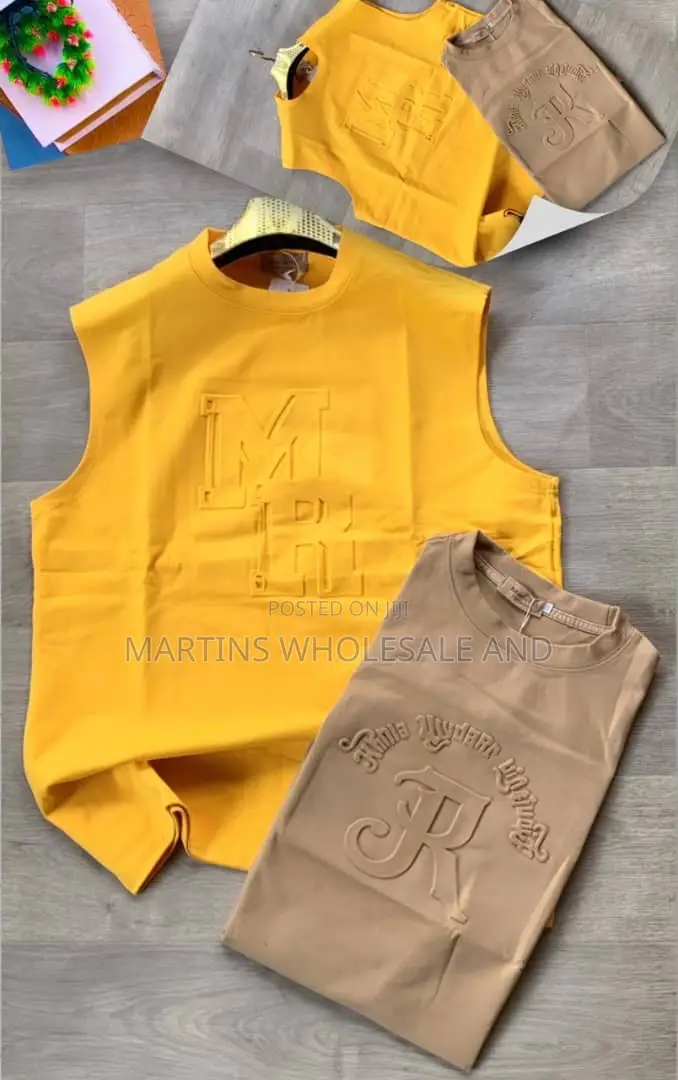 Brown Sleeveless Top Featuring an Embossed Valentino Logo on the Front