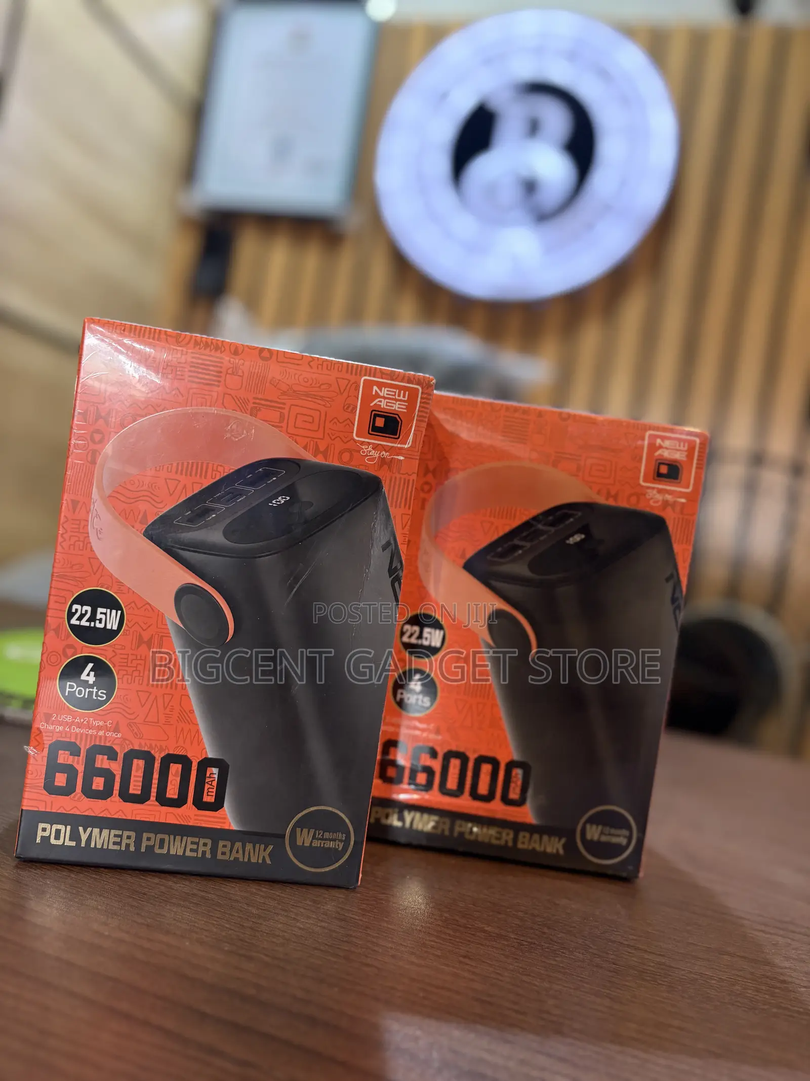 Brand New New Age Power Bank 66,000mah