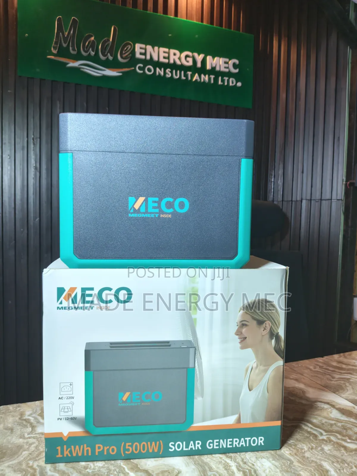 MECO 1kWh PRO 500W Solar Generator – Promo Offer!