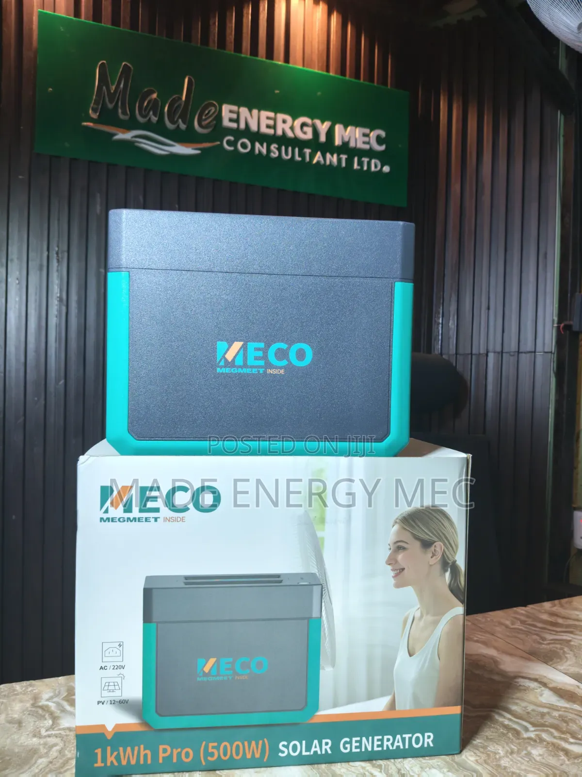 MECO 1kWh PRO 500W Solar Generator – Promo Offer!