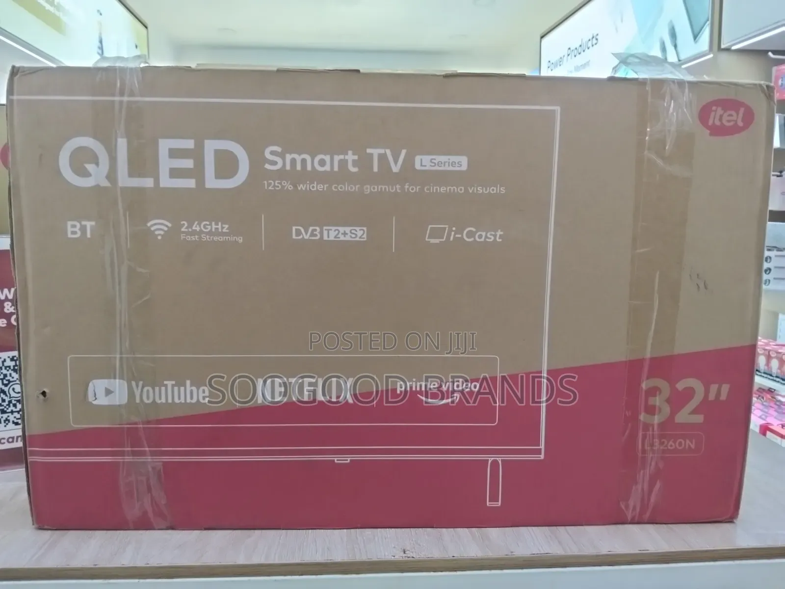 Hd 32" Smart Television Itel