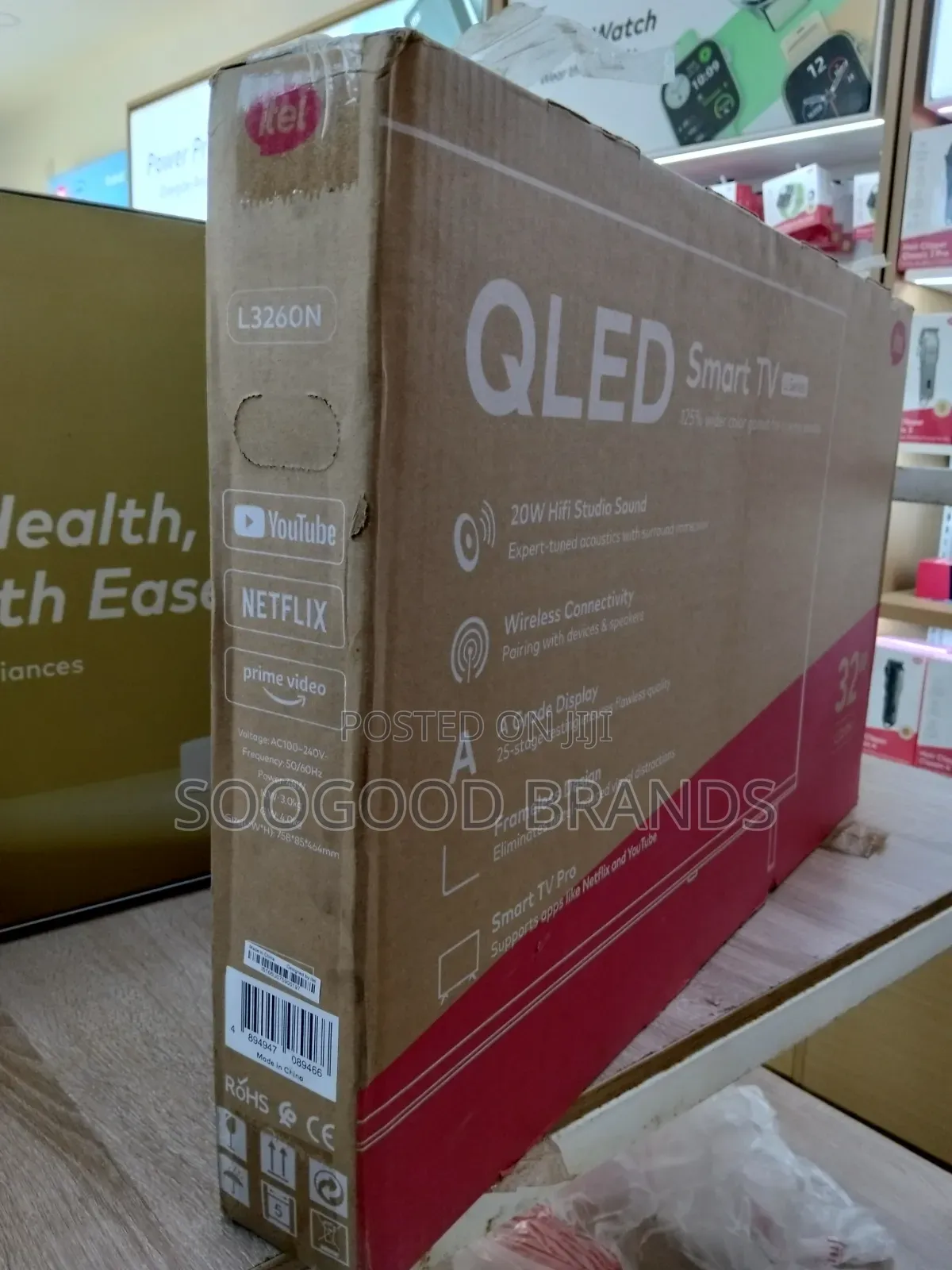 Hd 32" Smart Television Itel