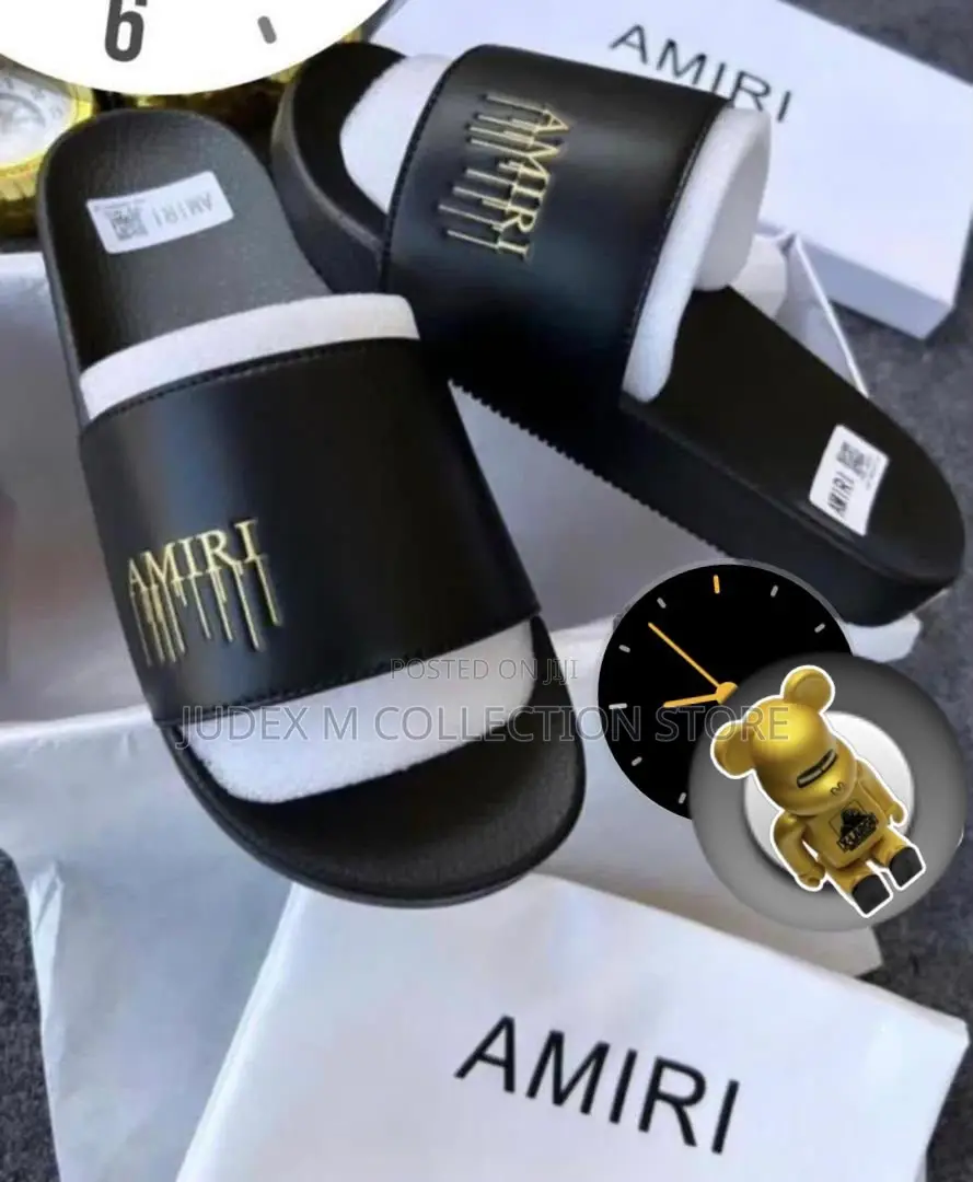 New Luxury Prada/Amiri and Balmain Slide/Pam/Slippers Collections