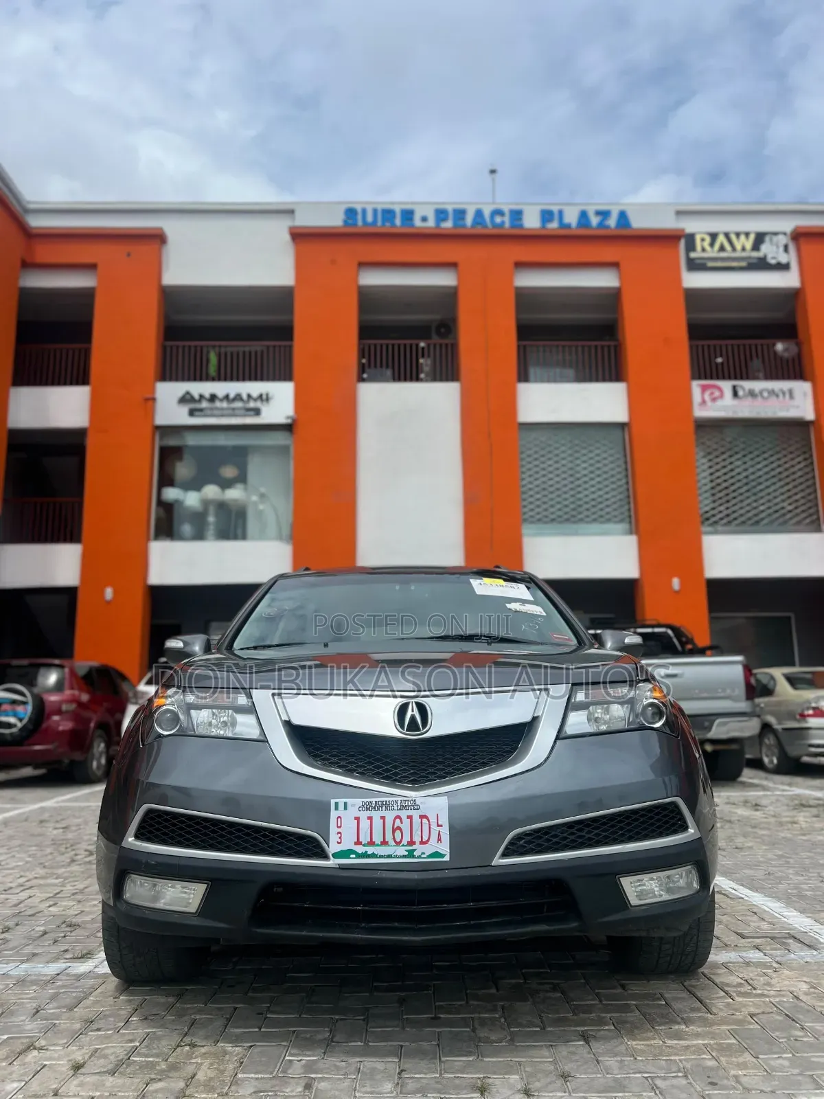 Acura MDX SUV 4dr AWD (3.7L 6cyl 6A) 2012 Gray