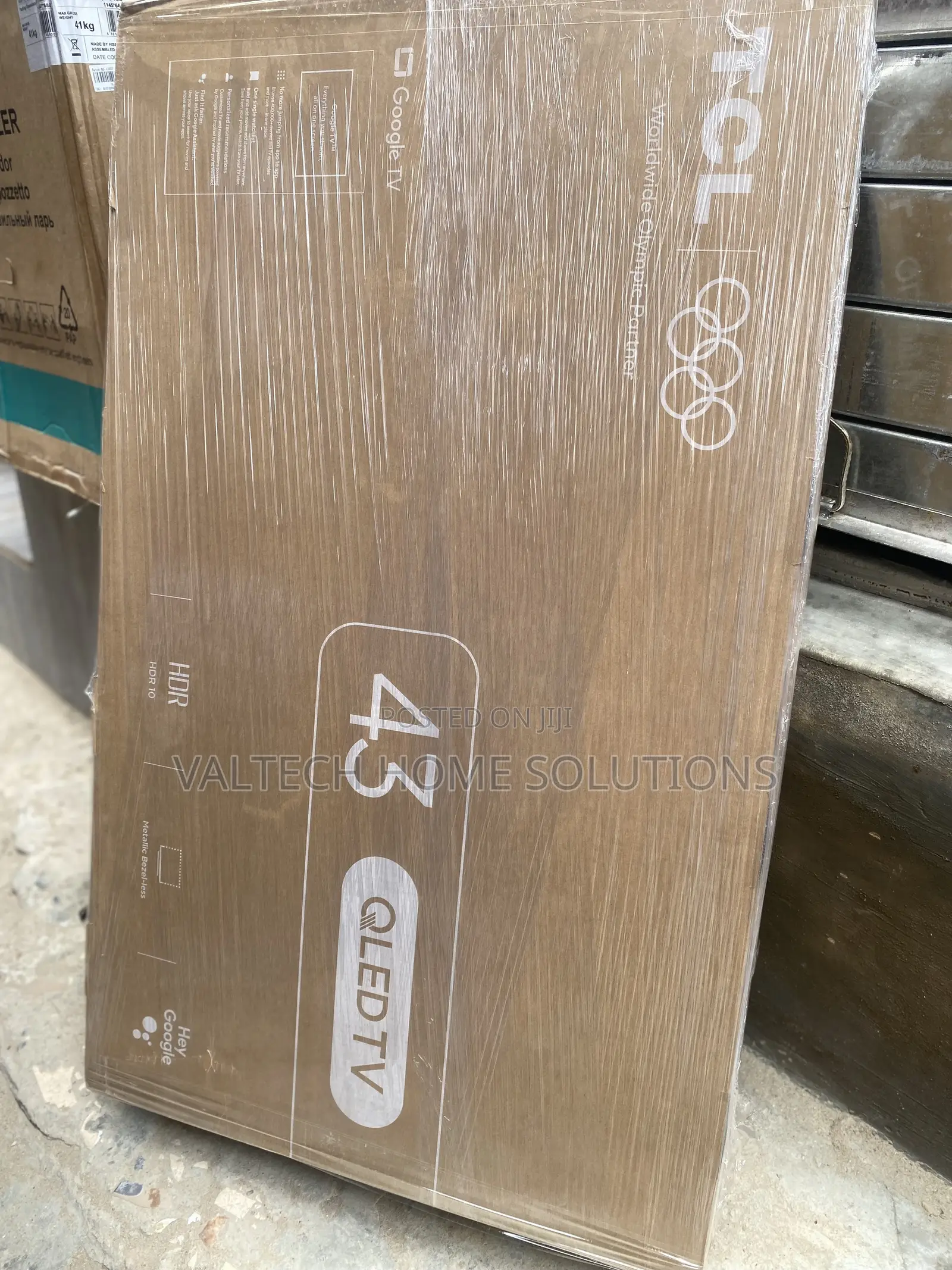 43-Inch QLED Smart Television – Crystal Clear Display
