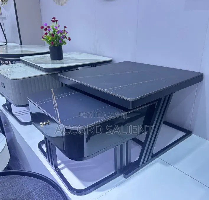 2 in 1 Center Table With Drawer