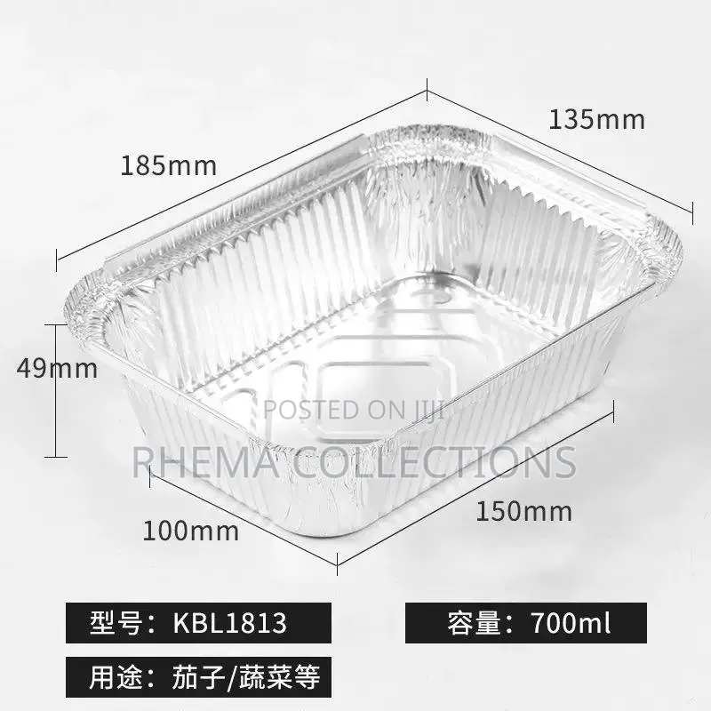 8pcs Asun Plate (Aluminium Foil)
