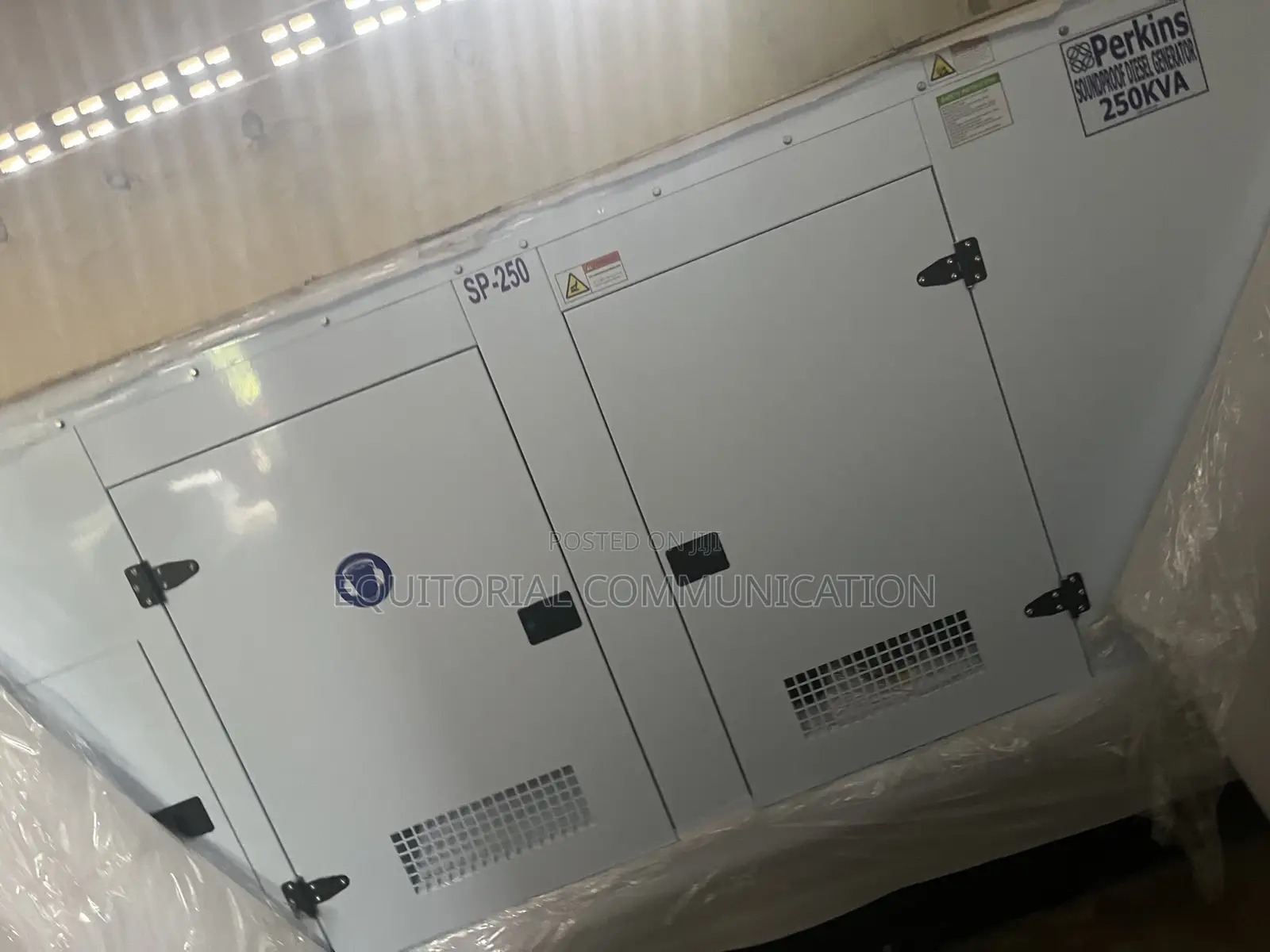 250KVA Perkins Commercial Generator
