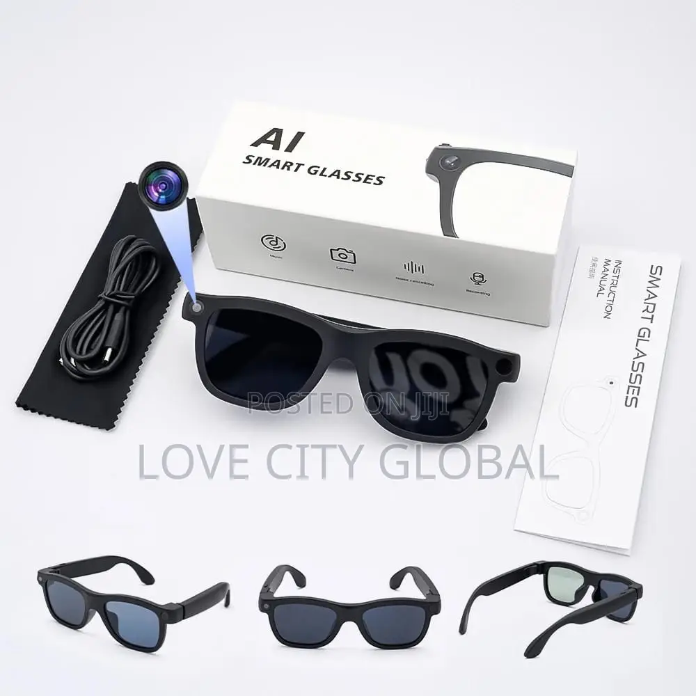E09C Smart Glass 12MP HD Camera Real Time Touch Elecrochromic BT Call