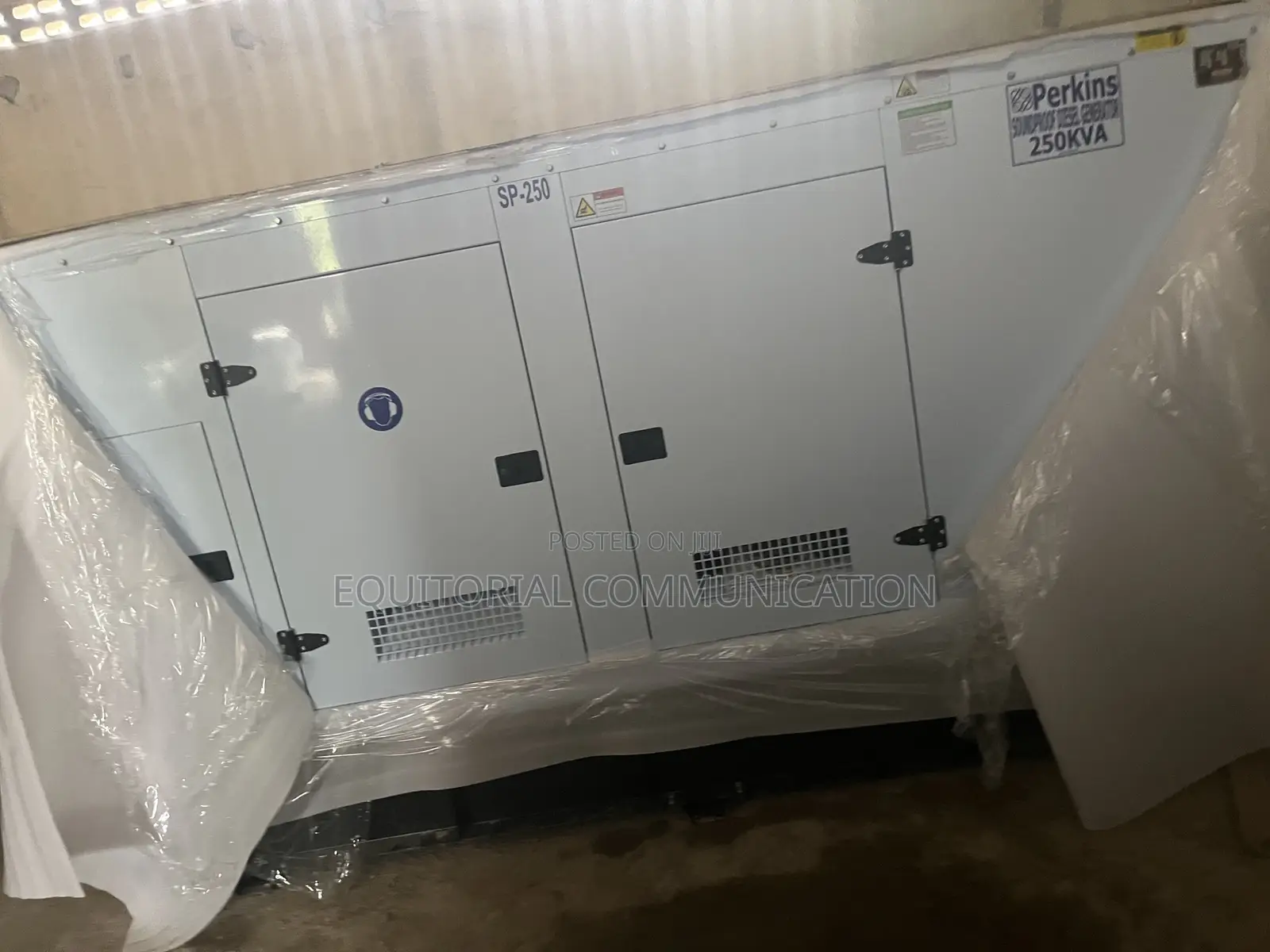 250KVA Perkins Reliable Power Set