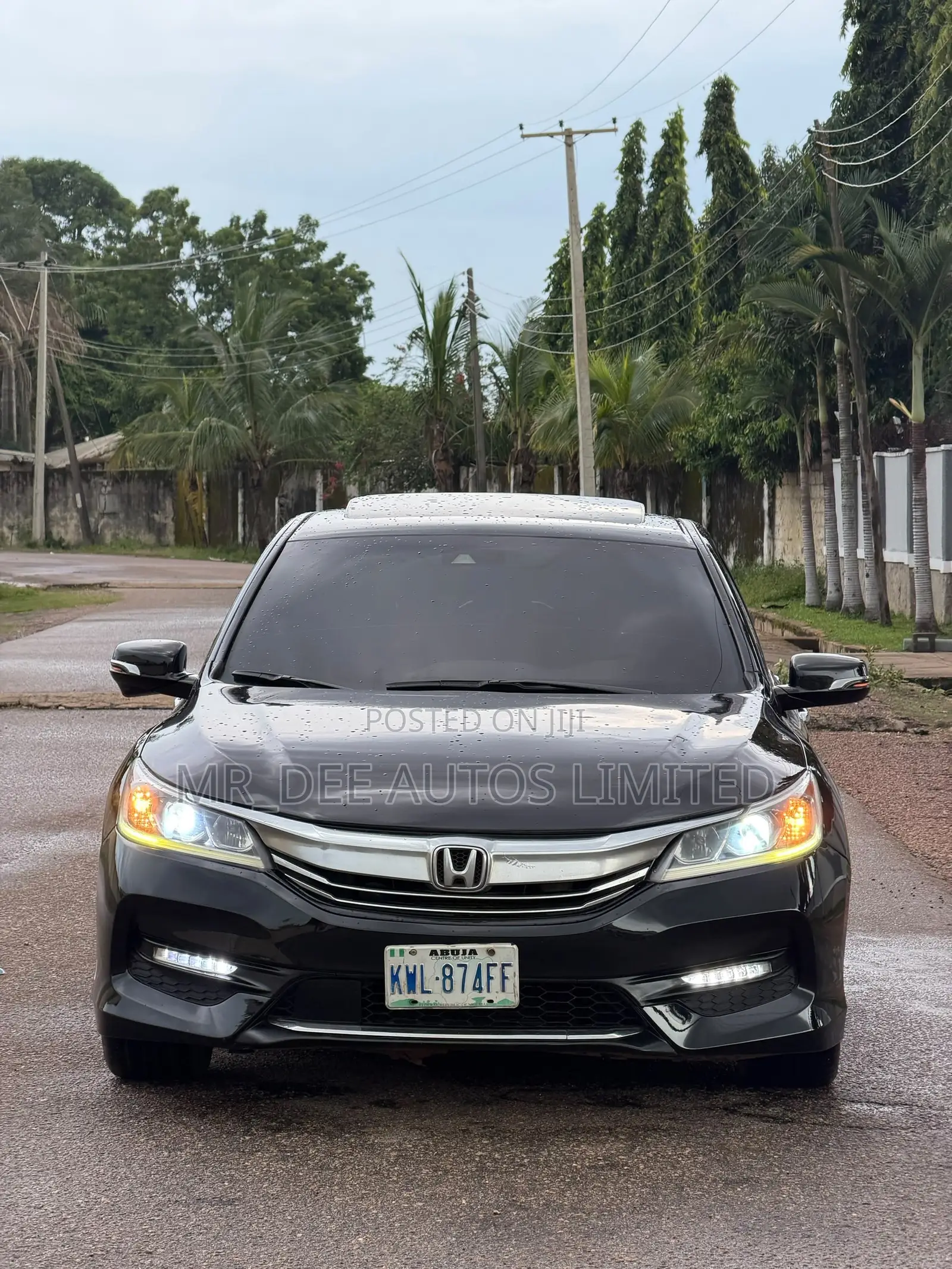 Honda Accord EX-L V-6 4dr Sedan FWD (3.5L 6cyl 6A) 2016 Black