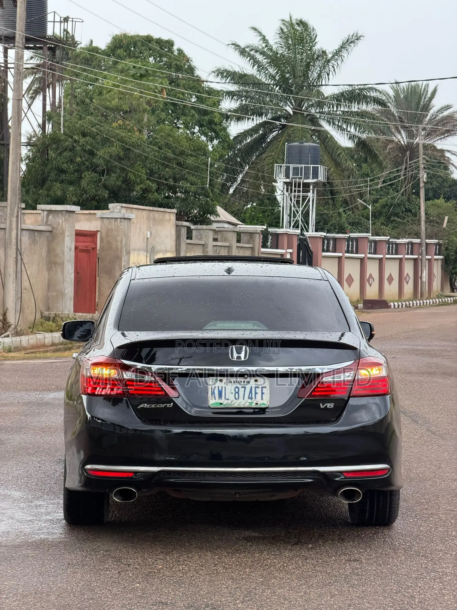 Honda Accord EX-L V-6 4dr Sedan FWD (3.5L 6cyl 6A) 2016 Black