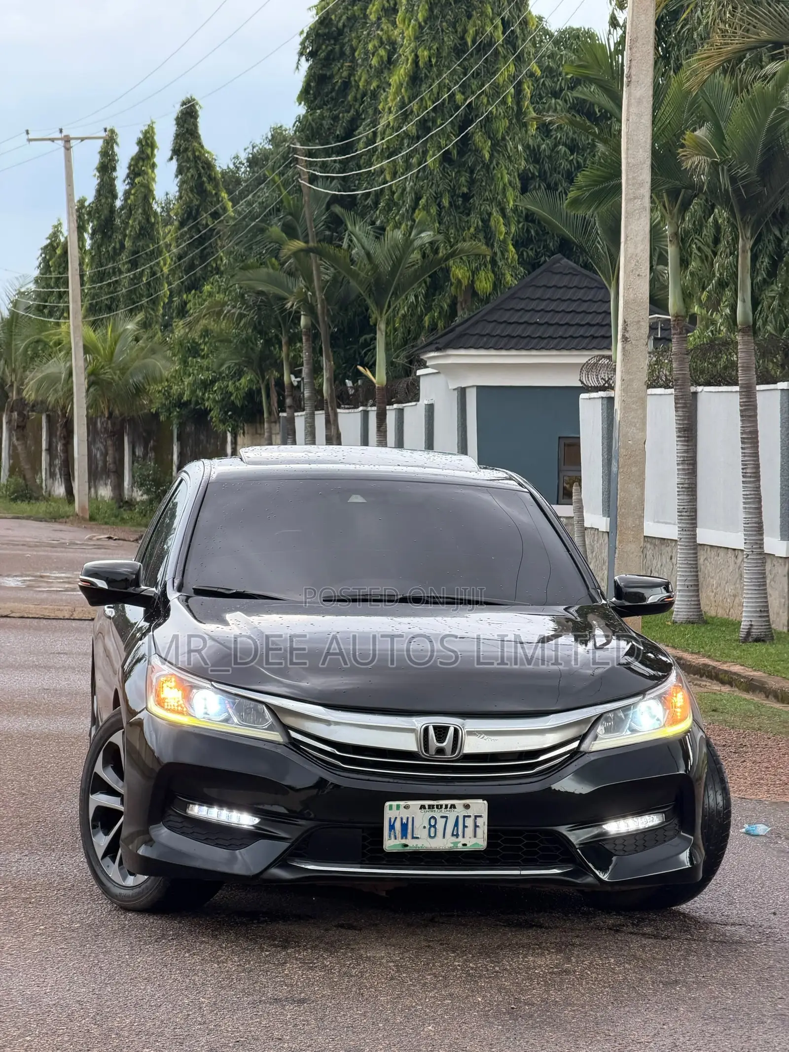 Honda Accord EX-L V-6 4dr Sedan FWD (3.5L 6cyl 6A) 2016 Black